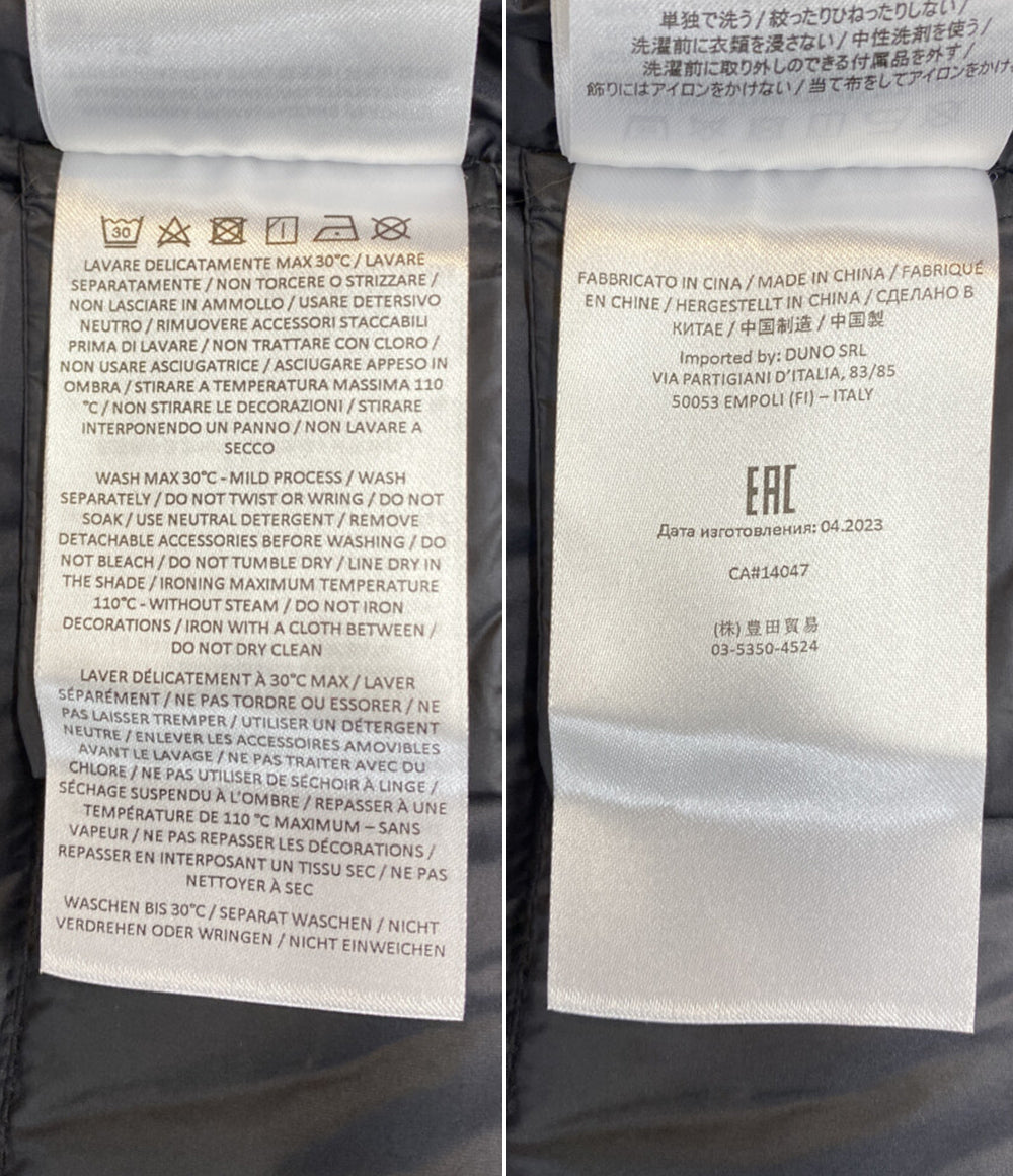 DUNO ダウンジャケット ブラック メンズ SIZE 46 デュノ