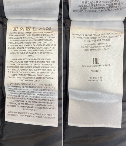 DUNO ダウンジャケット ブラック メンズ SIZE 46 デュノ