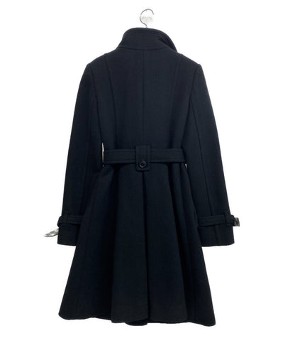 BURBERRY ウールコート ブラック FNF09-718-09 レディース SIZE 40 バーバリー