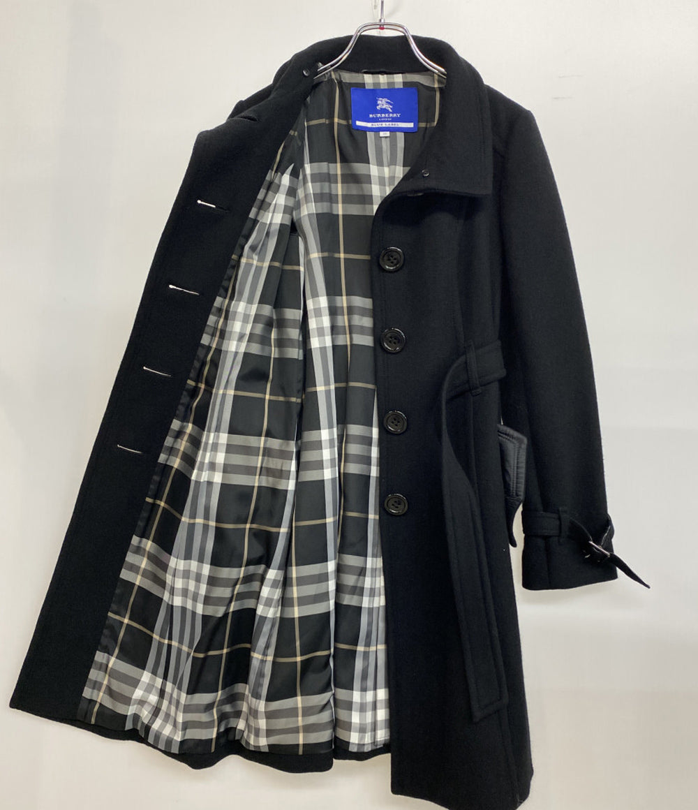 BURBERRY ウールコート ブラック FNF09-718-09 レディース SIZE 40 バーバリー