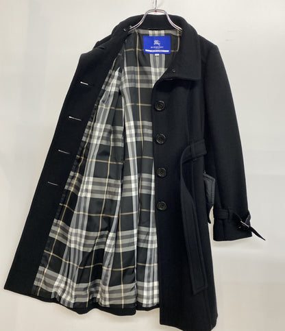 BURBERRY ウールコート ブラック FNF09-718-09 レディース SIZE 40 バーバリー