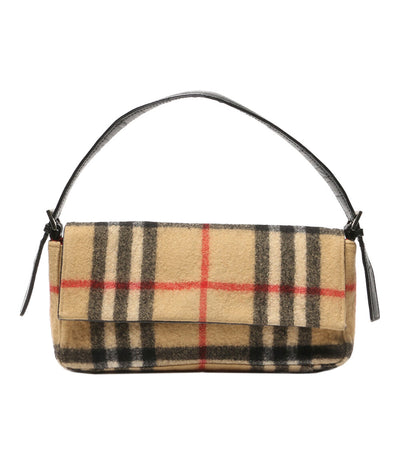 BURBERRY ハンドバッグ ノバチェック ウール レディース バーバリー