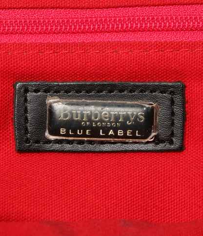BURBERRY ハンドバッグ ノバチェック ウール レディース バーバリー