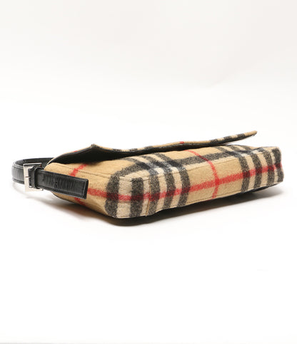 BURBERRY ハンドバッグ ノバチェック ウール レディース バーバリー