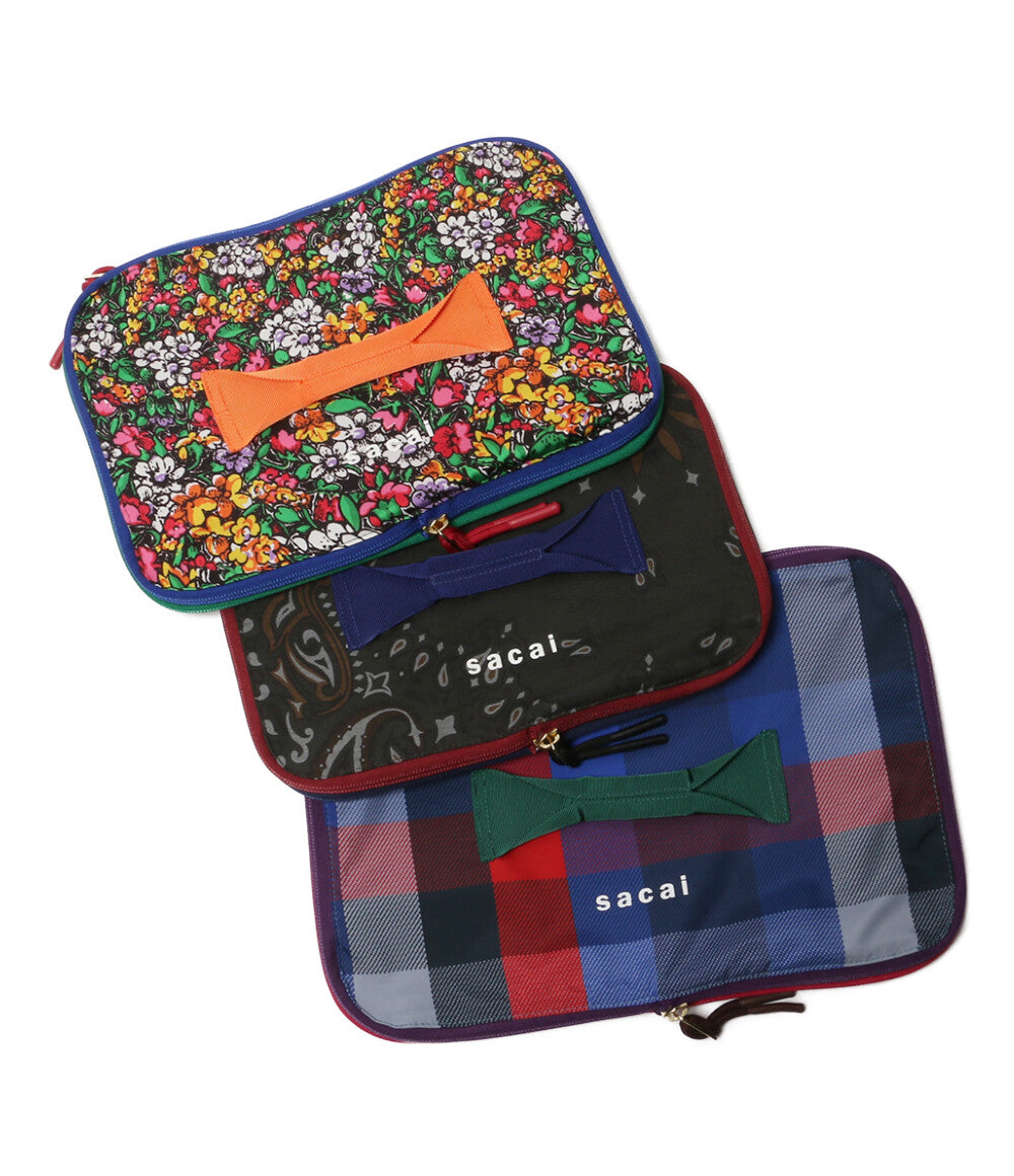 sacai トラベルポーチ Zantan Travel Pouch 3サイズセット レディース サカイ