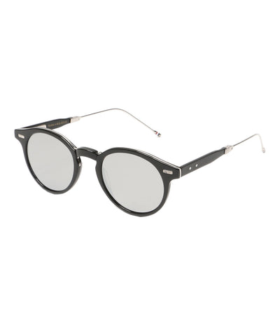 THOM BROWNE サングラス TB-806-A-BLK-SLV-52 メンズ トムブラウン