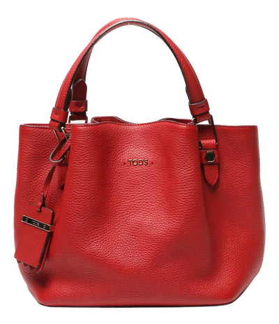 TOD'S ハンドバッグ ショルダーストラップ付き レッド レディース トッズ