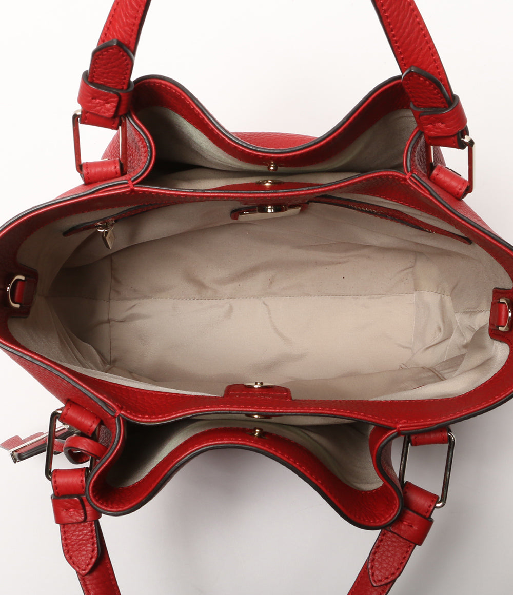 TOD'S ハンドバッグ ショルダーストラップ付き レッド レディース トッズ