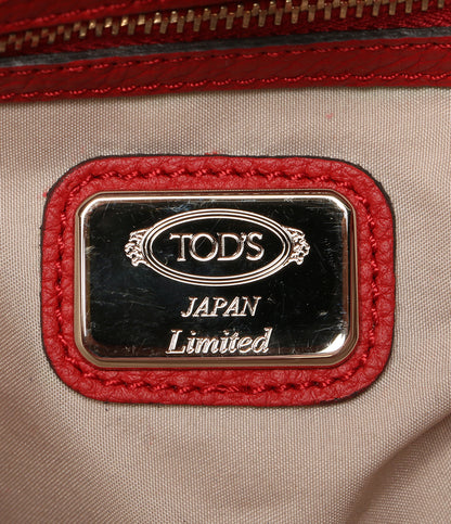 TOD'S ハンドバッグ ショルダーストラップ付き レッド レディース トッズ