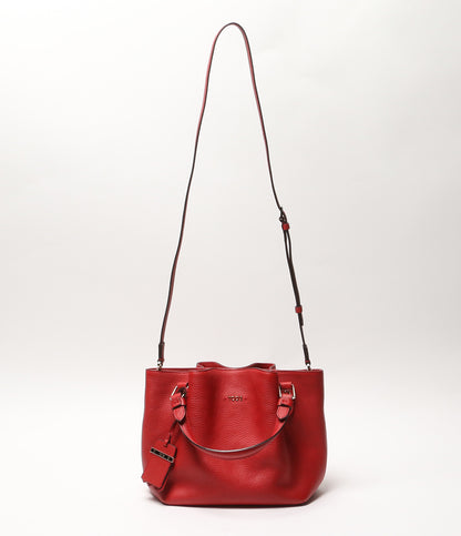 TOD'S ハンドバッグ ショルダーストラップ付き レッド レディース トッズ