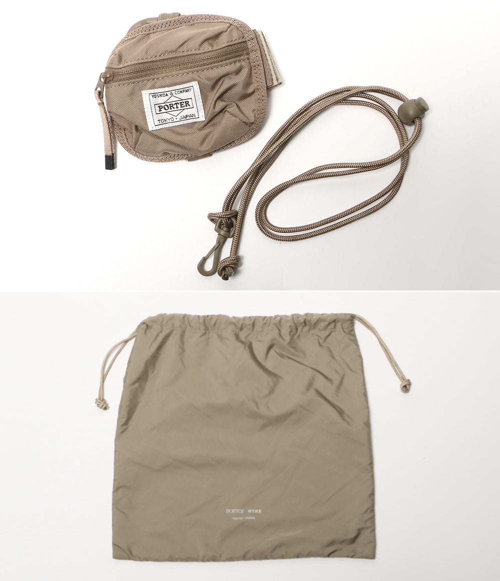 PORTER x HYKE ハイク ショルダーバッグ BONSAC MINI & COIN CASE メンズ ポーター