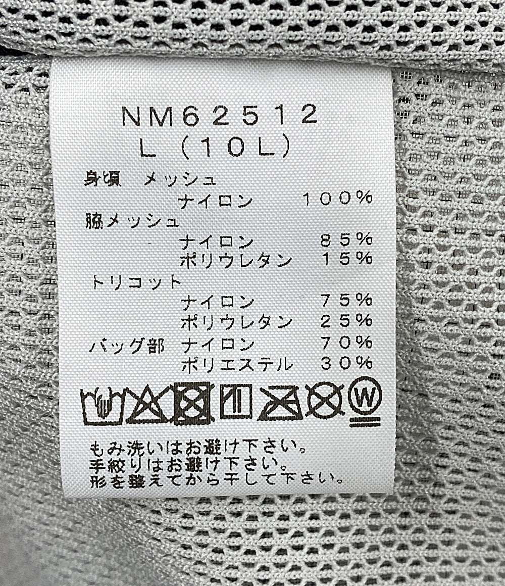 美品 THE NORTH FACE ティーアール10 ランニング用 バックパック リュック ベスト NM62512 メンズ SIZE L ザ・ノースフェイス
