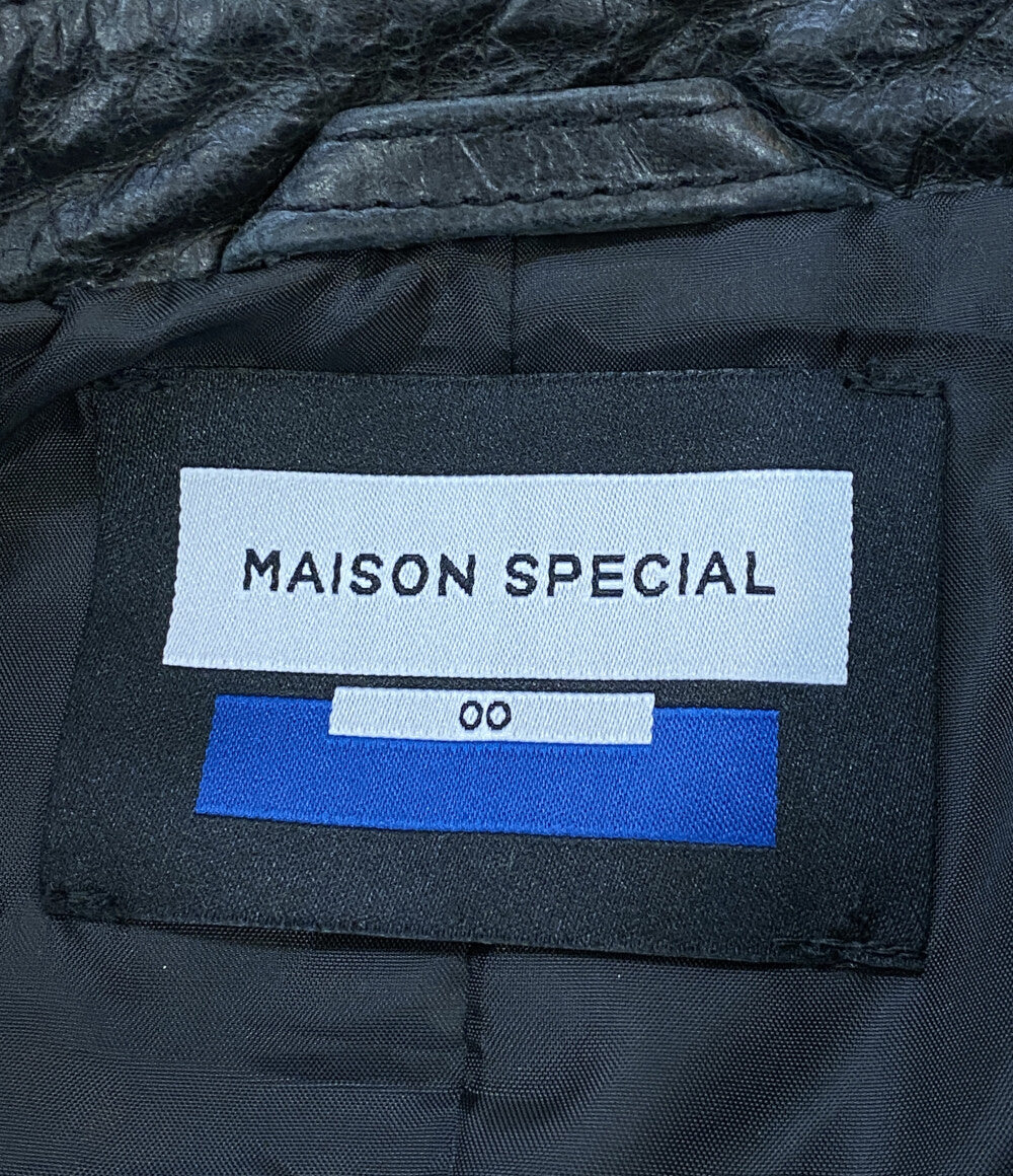 MAISON SPECIAL メゾンスペシャル シングルライダース 11232211209 レディース SIZE -