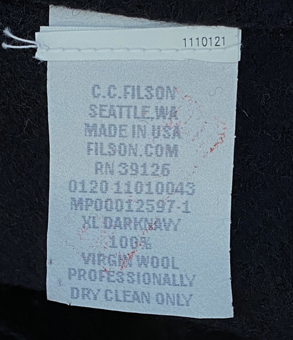 FILSON ジャケット ブラック メンズ SIZE XL フィルソン