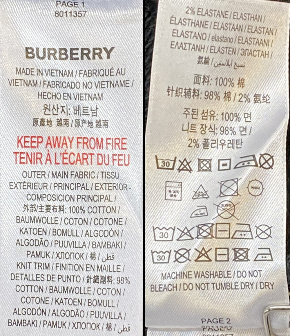 BURBERRY スウェット Burberryロゴ メンズ SIZE M バーバリー