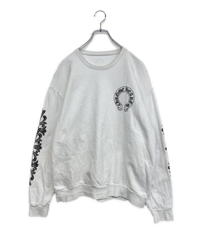 CHROME HEARTS スウェット 408196533 ホワイト メンズ SIZE M クロムハーツ