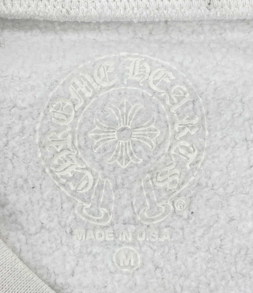 CHROME HEARTS スウェット 408196533 ホワイト メンズ SIZE M クロムハーツ