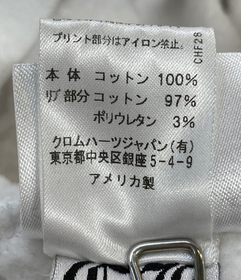 CHROME HEARTS スウェット 408196533 ホワイト メンズ SIZE M クロムハーツ