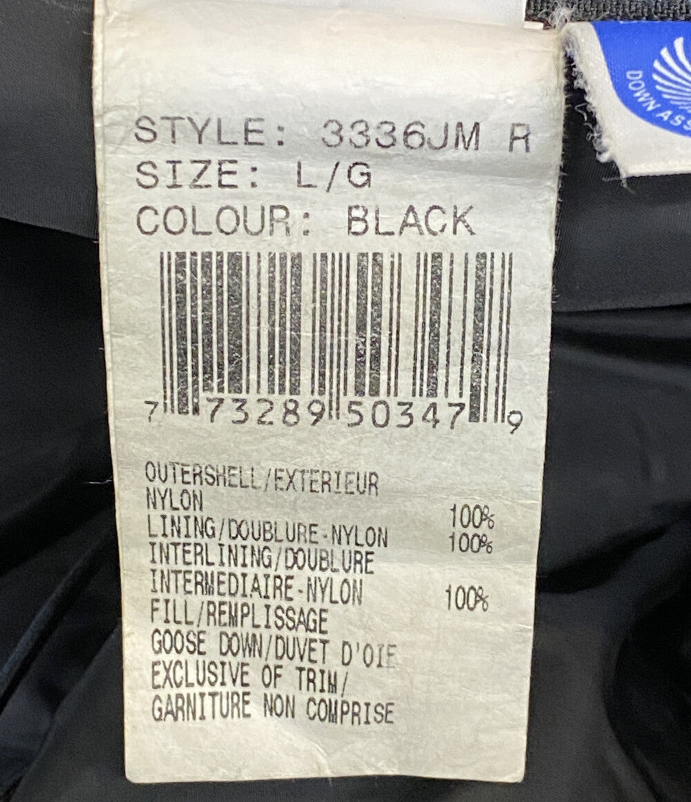 CANADA GOOSE ダウンジャケット 3336JM ブラック メンズ SIZE L カナダグース