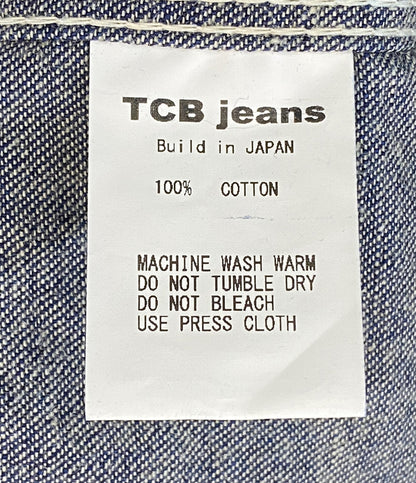 美品 TCB JEANS TCBジーンズ カバーオール CAT HEAD メンズ SIZE 36