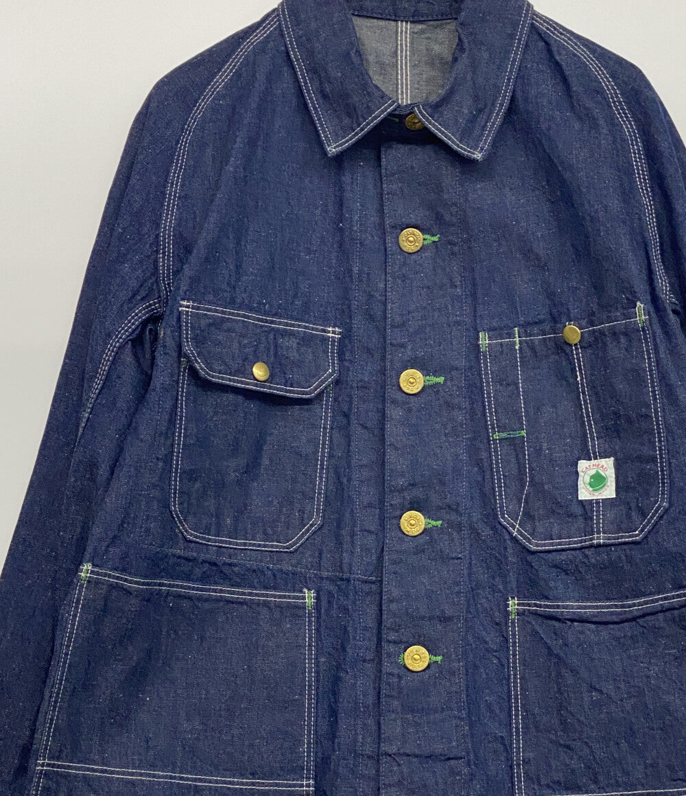 美品 TCB JEANS TCBジーンズ カバーオール CAT HEAD メンズ SIZE 36