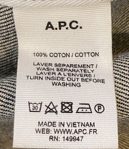 美品 A.P.C. デニムジャケット 24年製 メンズ SIZE XS アーペーセー