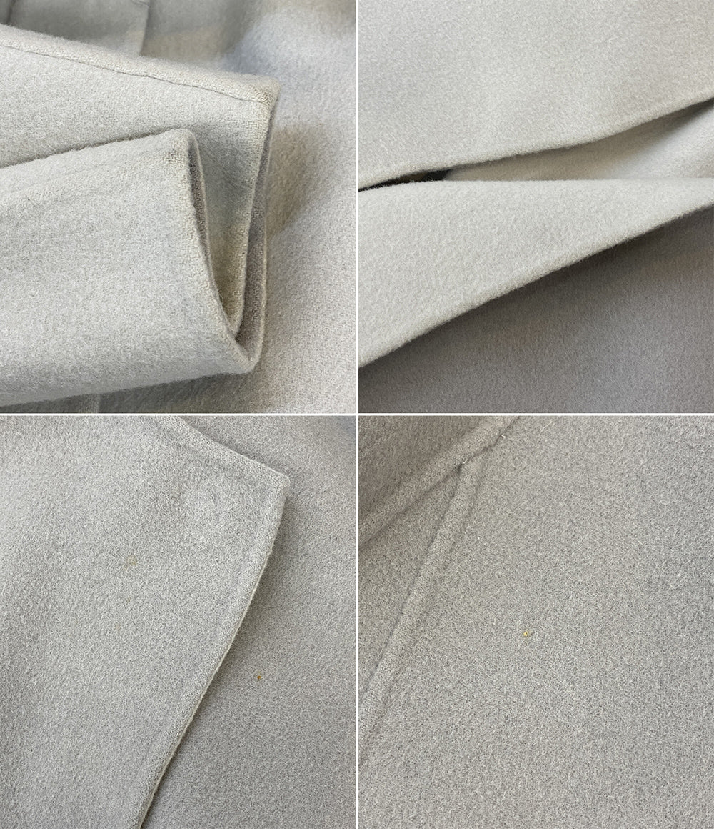 ADORE カシミヤ混ウールノーカラーコート レディース SIZE 36 アドーア