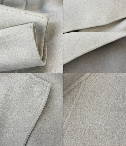 ADORE カシミヤ混ウールノーカラーコート レディース SIZE 36 アドーア