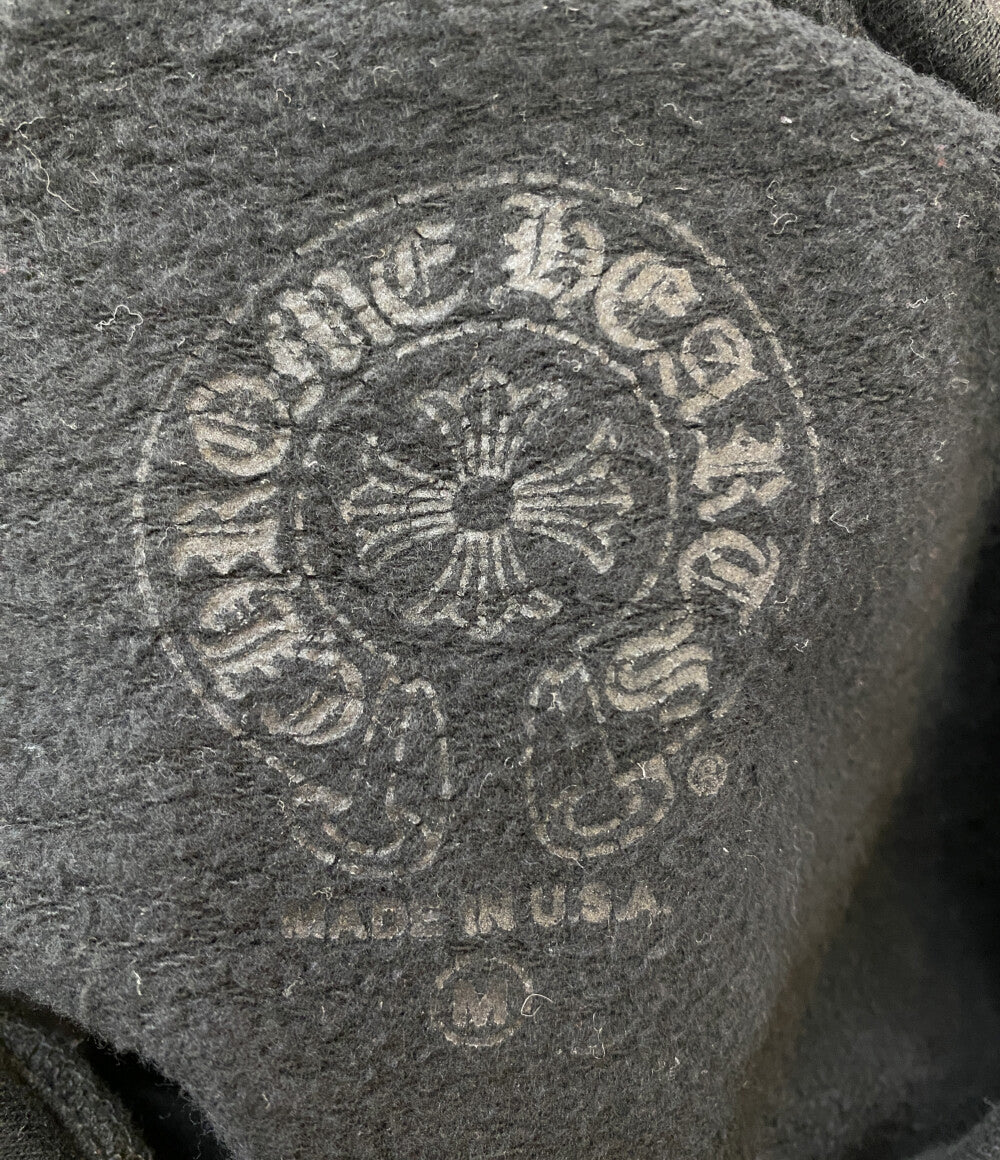 CHROME HEARTS パーカー 408 152701 A07 ブラック×マルチカラー メンズ SIZE M クロムハーツ