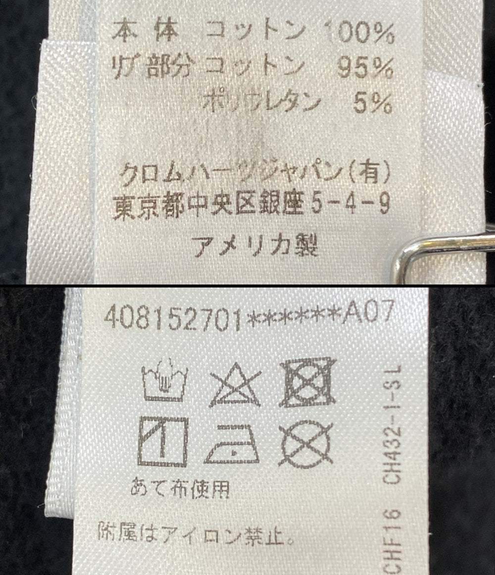 CHROME HEARTS パーカー 408 152701 A07 ブラック×マルチカラー メンズ SIZE M クロムハーツ