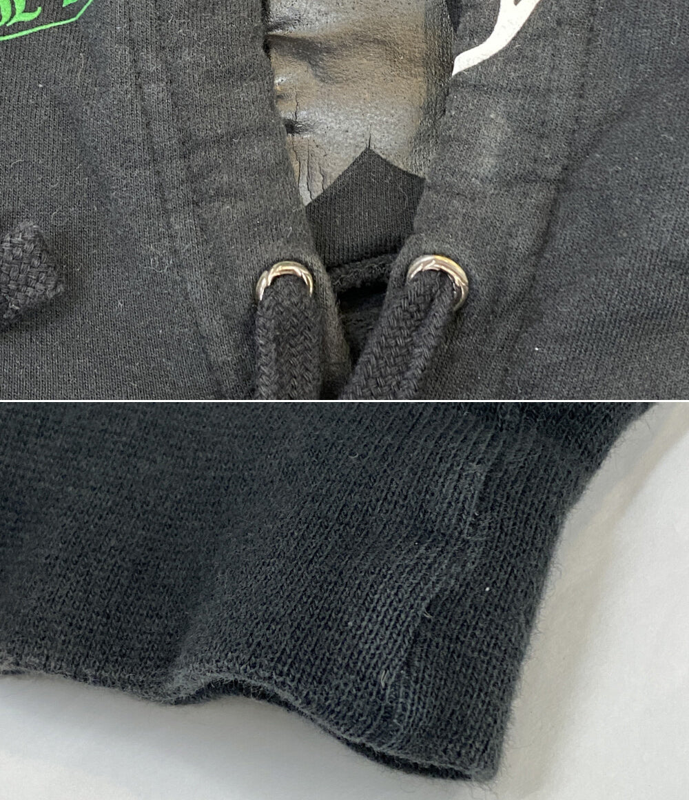 CHROME HEARTS パーカー 408 152701 A07 ブラック×マルチカラー メンズ SIZE M クロムハーツ