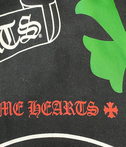 CHROME HEARTS パーカー 408 152701 A07 ブラック×マルチカラー メンズ SIZE M クロムハーツ