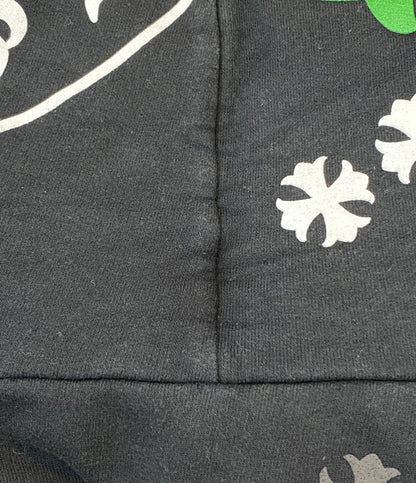 CHROME HEARTS パーカー 408 152701 A07 ブラック×マルチカラー メンズ SIZE M クロムハーツ