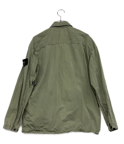 STONE ISLAND シャツジャケット 7815115WN オリーブ メンズ SIZE M ストーンアイランド