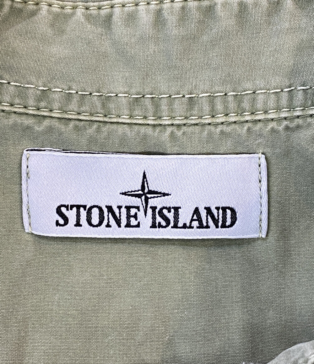 STONE ISLAND シャツジャケット 7815115WN オリーブ メンズ SIZE M ストーンアイランド