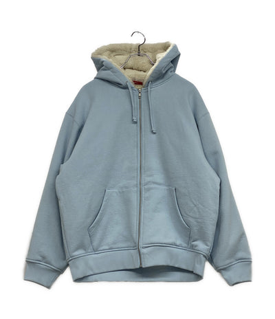 美品 Supreme パーカー Faux Fur Lined Zip Up Hooded メンズ SIZE M シュプリーム