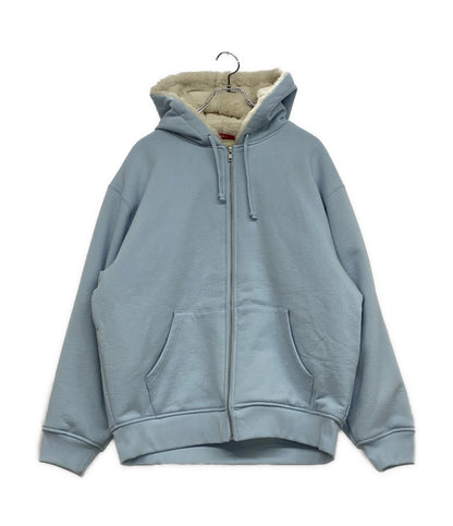 美品 Supreme パーカー Faux Fur Lined Zip Up Hooded メンズ SIZE M シュプリーム