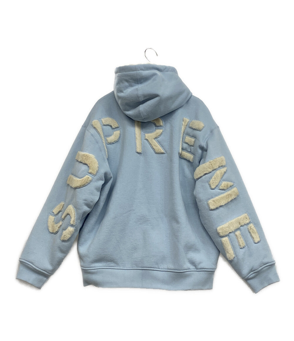 美品 Supreme パーカー Faux Fur Lined Zip Up Hooded メンズ SIZE M シュプリーム