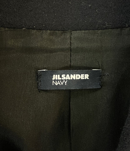 JIL SANDER NAVY ジルサンダーネイビー ウールコート ネイビー レディース SIZE 34