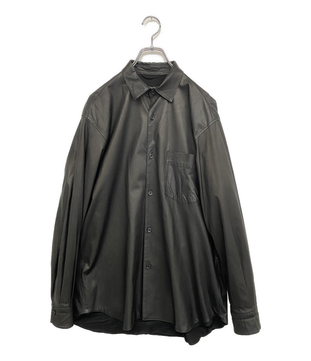 COMOLI コモリ 長袖シャツ レザー U03-01010 メンズ SIZE 2 – Rehello