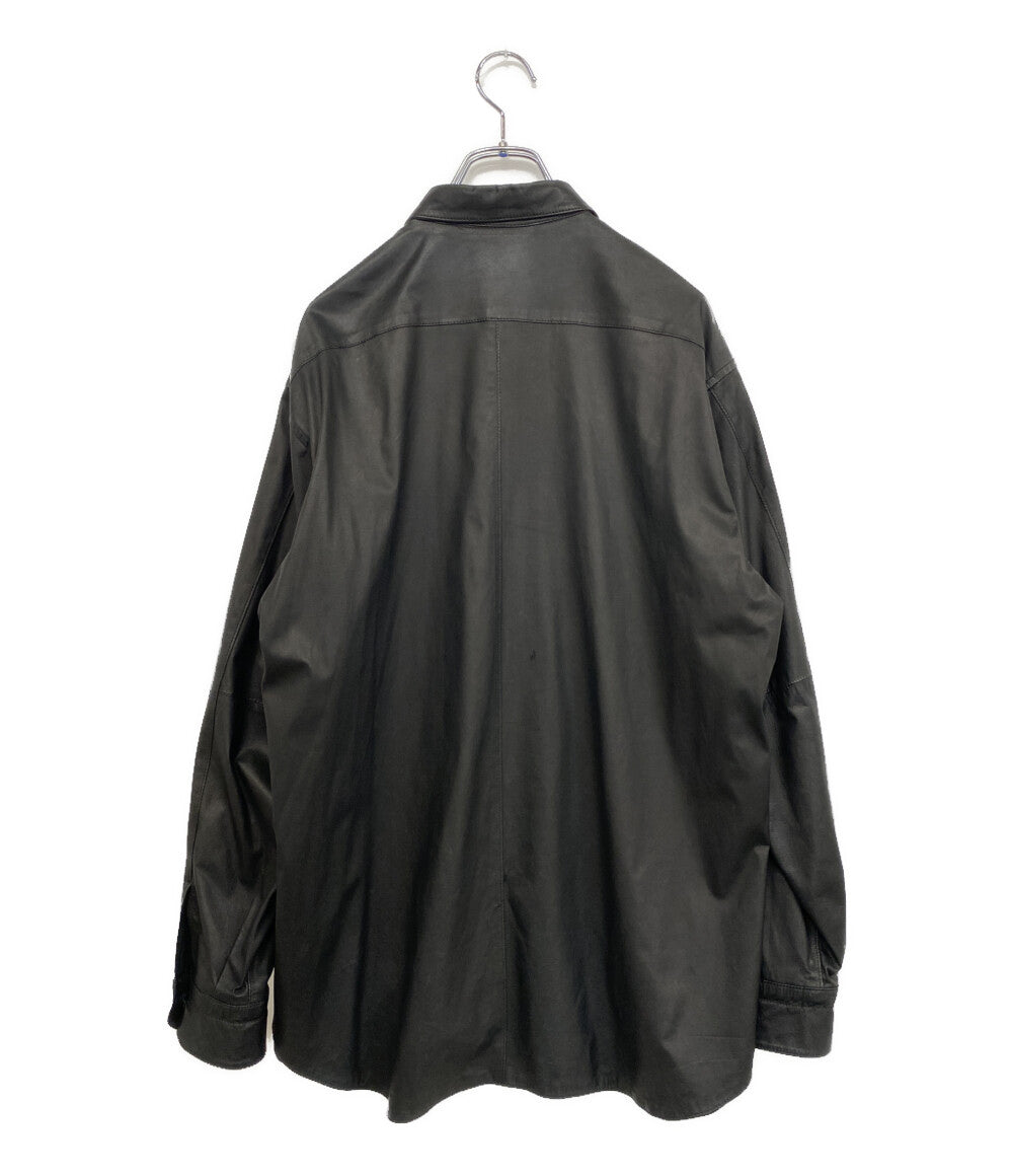 COMOLI コモリ 長袖シャツ レザー U03-01010 メンズ SIZE 2