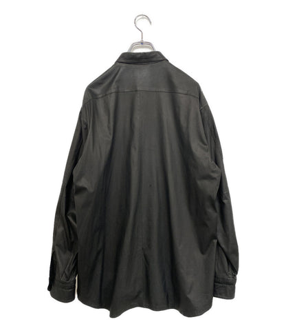 COMOLI コモリ 長袖シャツ レザー U03-01010 メンズ SIZE 2