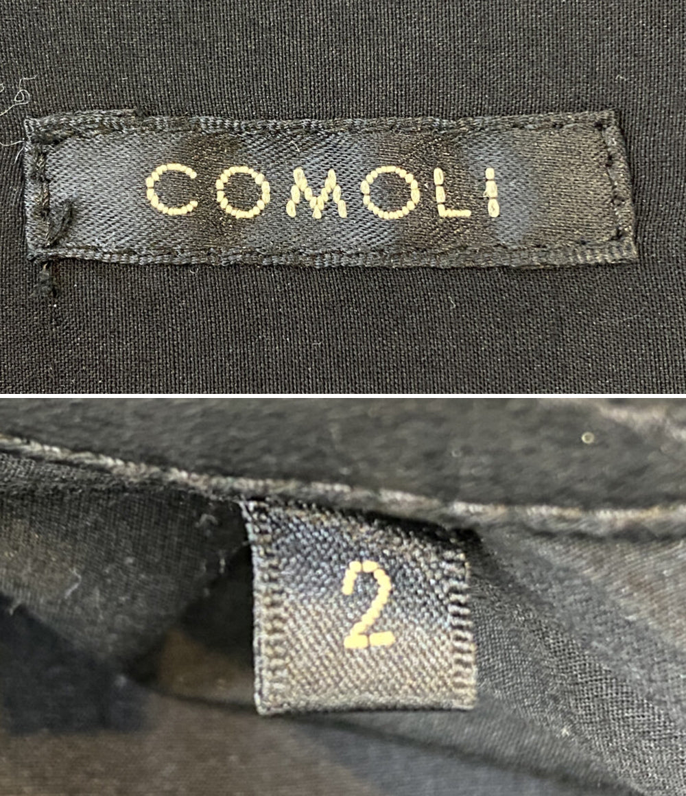 COMOLI コモリ 長袖シャツ レザー U03-01010 メンズ SIZE 2