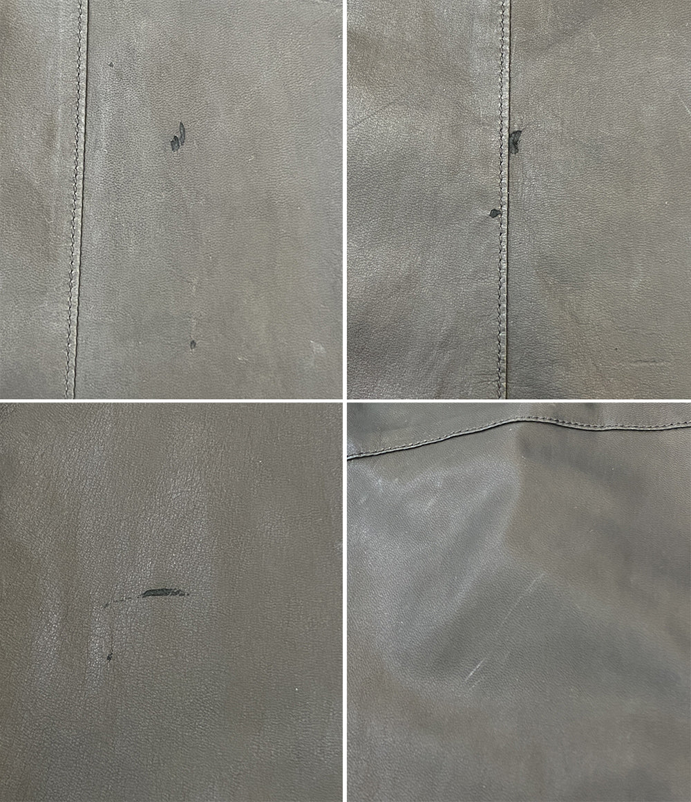 COMOLI コモリ 長袖シャツ レザー U03-01010 メンズ SIZE 2