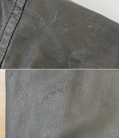 COMOLI コモリ 長袖シャツ レザー U03-01010 メンズ SIZE 2