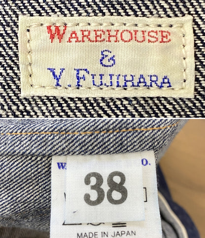 美品 WARE HOUSE ウエアハウス デニムジャケット JOHN MUNG DENIM JACKET メンズ SIZE 38