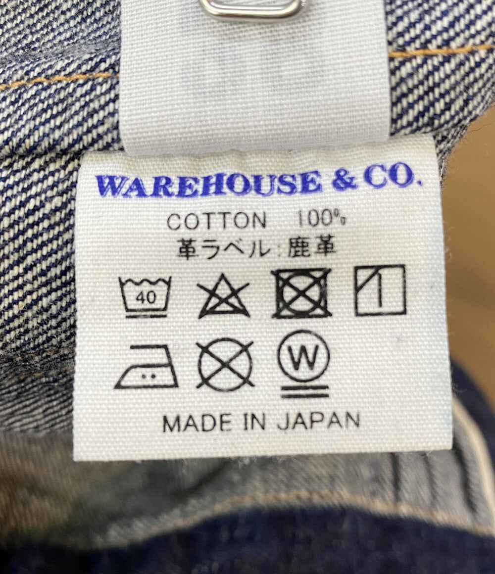 美品 WARE HOUSE ウエアハウス デニムジャケット JOHN MUNG DENIM JACKET メンズ SIZE 38