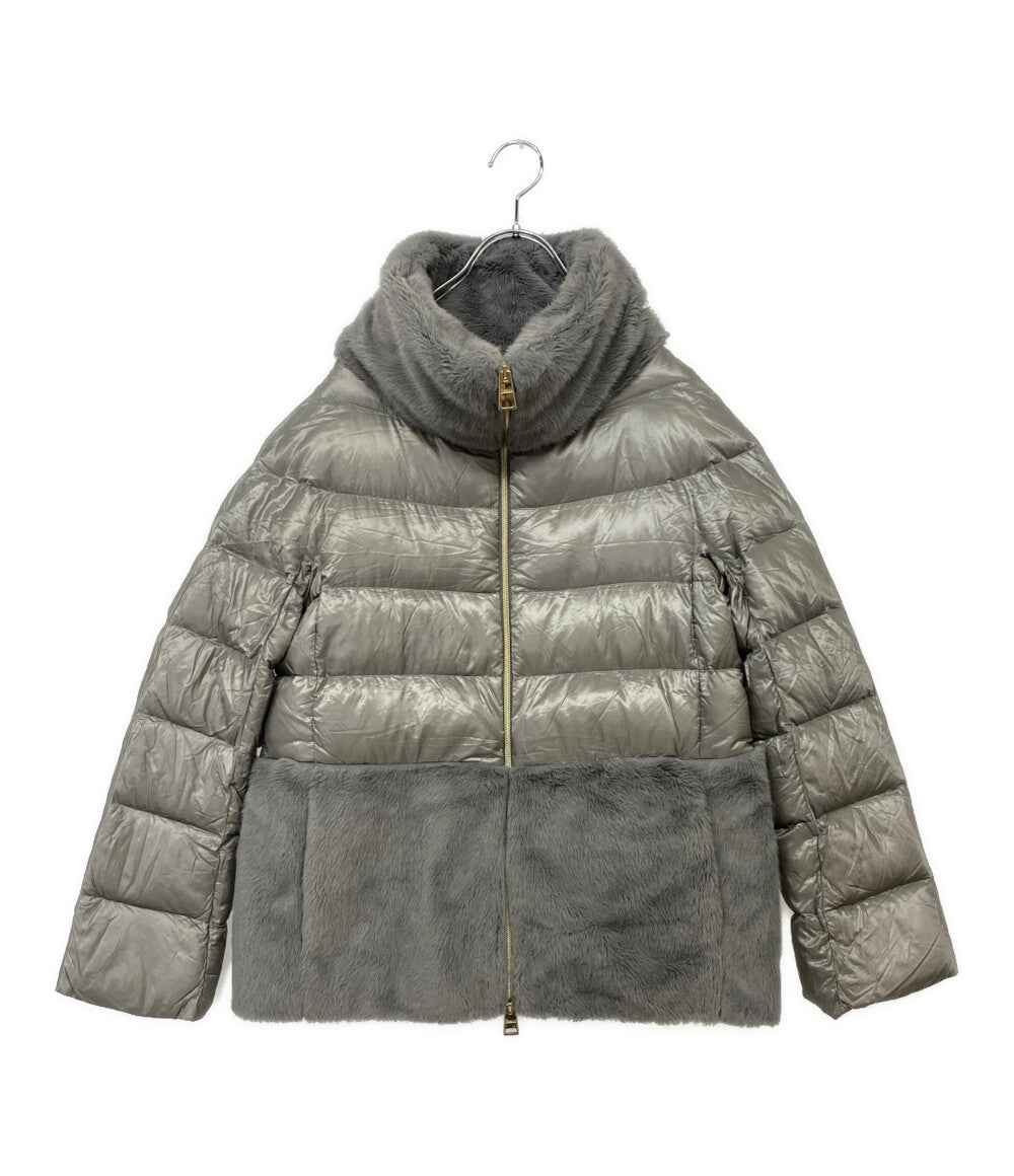 HERNO ダウンジャケット ナイロンウルトラライトレディケープ レディース SIZE 40 ヘルノ