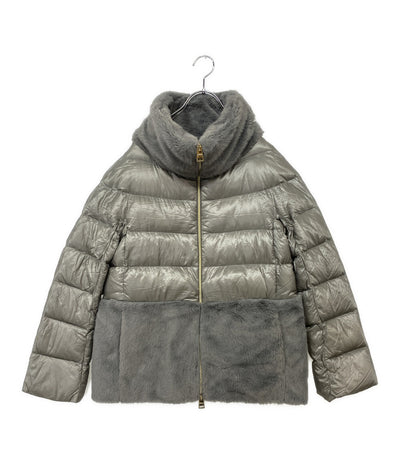 HERNO ダウンジャケット ナイロンウルトラライトレディケープ レディース SIZE 40 ヘルノ