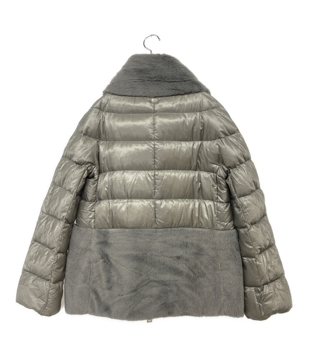 HERNO ダウンジャケット ナイロンウルトラライトレディケープ レディース SIZE 40 ヘルノ